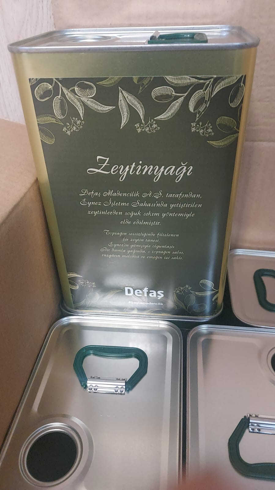 zeytinyağı tenekesi toptan
