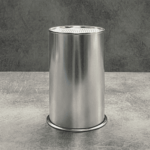 Kapaklı Metal Kahve Kutusu 84x134 mm 250 Gr