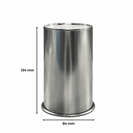 Kapaklı Metal Kahve Kutusu 84x134 mm 250 Gr
