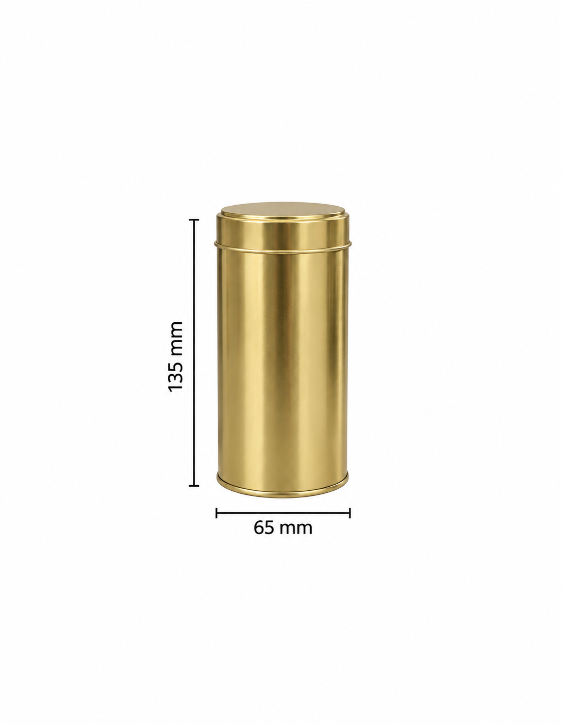 Yuvarlak Metal Çay & Kahve Kutusu 65x135 mm 50-100 Gr Yuvarlak Metal Çay & Kahve Kutusu 65x135 mm 50-100 Gr