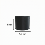 Yuvarlak Mini Metal Kutu 52x60 mm 20-40 Gr